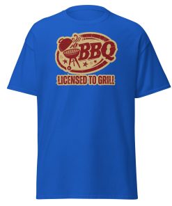 Funny BBQ T-Shirt For Him – BBQ Licenced to Grill Tshirt