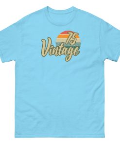 Vintage 75 Birthday T-shirt 1975 50th Birthday Gift Retro T-shirt
