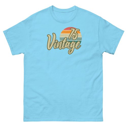 Vintage 75 Birthday T-shirt 1975 50th Birthday Gift Retro T-shirt