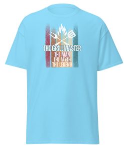 The Grillmaster T-shirt Fun BBQ Tshirt The Man The Myth The Legend