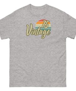 Vintage 75 Birthday T-shirt 1975 50th Birthday Gift Retro T-shirt