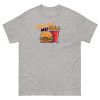 Super Size Me – Burger and Chips T-shirt Design