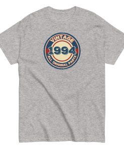 Vintage 1994 All Original Parts T-shirt 1994 Birthday Gift