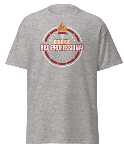 Funny BBQ T-shirt Gift – Certified BBQ Professional T-shirt