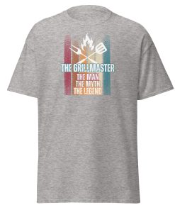 The Grillmaster T-shirt Fun BBQ Tshirt The Man The Myth The Legend