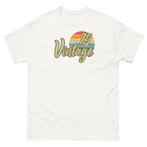 Vintage 75 Birthday T-shirt 1975 50th Birthday Gift Retro T-shirt
