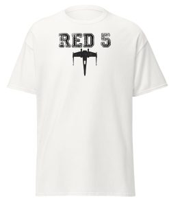 RED 5 Space Wars T-shirt Rebel Alliance T-shirt