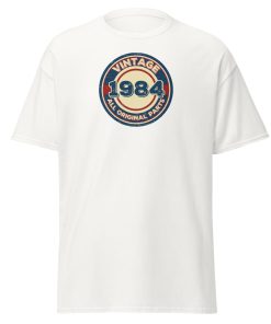 Vintage 1984 All Original Parts T-shirt 1984 Birthday Gift