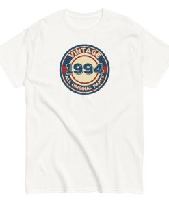 Vintage 1994 All Original Parts T-shirt 1994 Birthday Gift