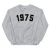 1975 Birthday Year Number College Style Sweatshirt for Men