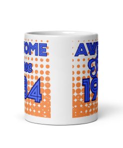 1984 Birthday Gift Mug 40th Awesome Since 1984 Mug