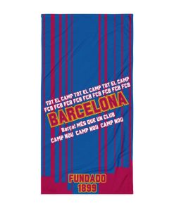 FC Barcelona Beach Towel