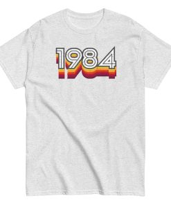 Retro 80’s Style 1984 T-shirt 40th Birthday T-shirt