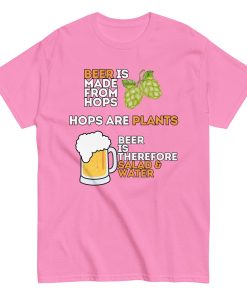 Funny Beer T-shirt Beer is Salad & Water T-shirt