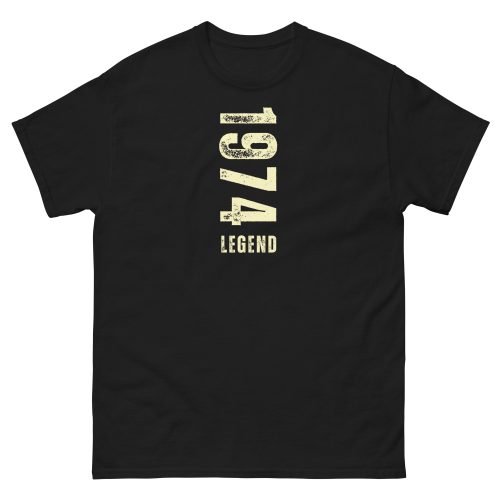 1974 Legend Birthday T-shirt for Born In 1974