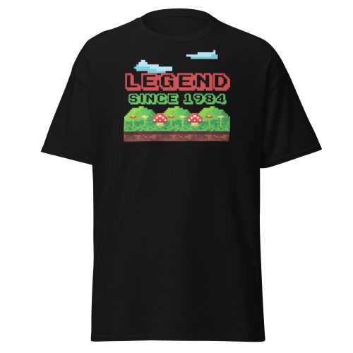 Retro Video Gaming 1984 Birthday T-shirt Legend Since 1984