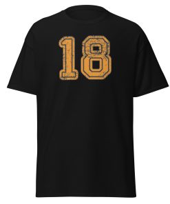 18th Birthday T-shirt Black