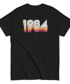 Retro 80’s Style 1984 T-shirt 40th Birthday T-shirt