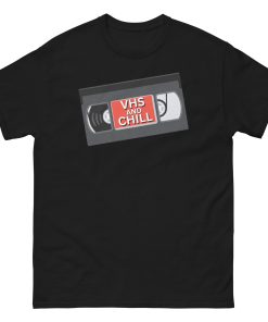 VHS And Chill T-shirt VHS Tape T-Shirt for Old Man