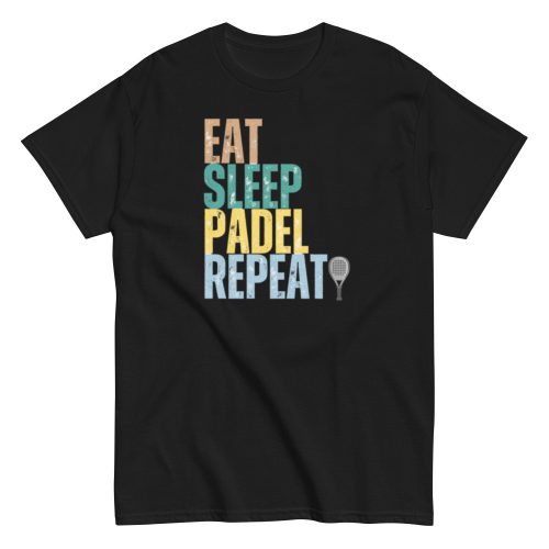 Padel T-shirt Eat Sleep Padel Repeat T-shirt