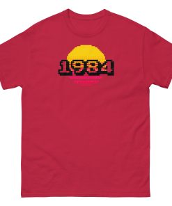 1984 Birthday T-shirt Retro Arcade Sunset