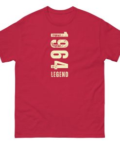 1964 Legend Birthday T-shirt for Born In 1964