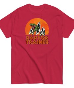 Raptor Trainer T-Shirt Funny Jurassic Park Style Tee
