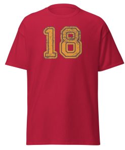 18th Birthday T-shirt Red
