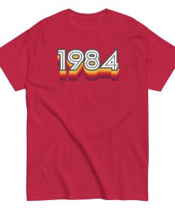 Retro 80’s Style 1984 T-shirt 40th Birthday T-shirt