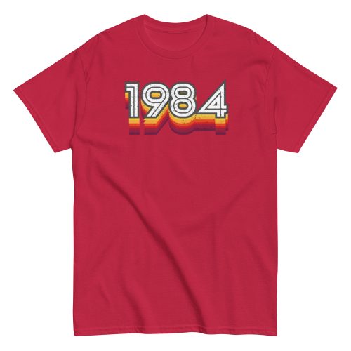 Retro 80’s Style 1984 T-shirt 40th Birthday T-shirt