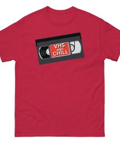 VHS And Chill T-shirt VHS Tape T-Shirt for Old Man