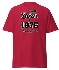 Born In 1975 T-shirt Vintage Limited Edition 75 Birthday T-shirt