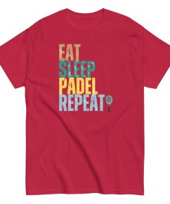 Padel T-shirt Eat Sleep Padel Repeat T-shirt