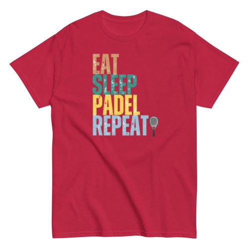 Padel T-shirt Eat Sleep Padel Repeat T-shirt