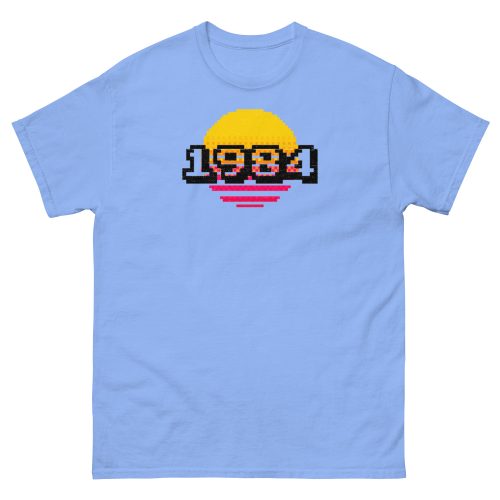 1984 Birthday T-shirt Retro Arcade Sunset