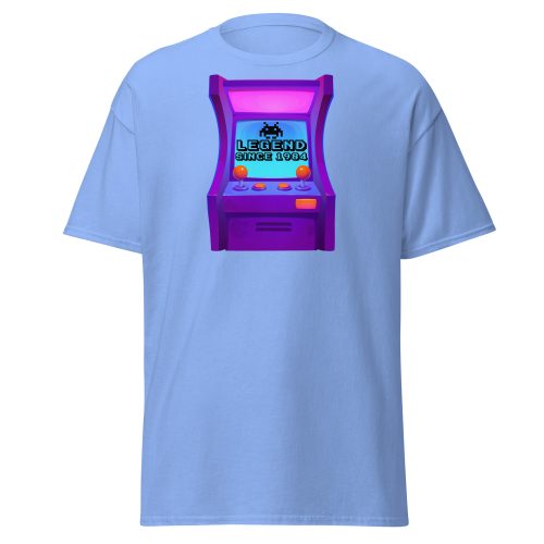 1984 Birthday Gift Legend Since 1984 Retro Arcade Game T-shirt