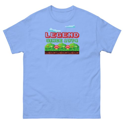 Retro Video Gaming 1974 Birthday T-shirt Legend Since 1974