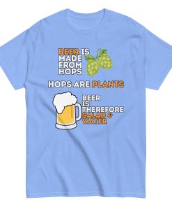 Funny Beer T-shirt Beer is Salad & Water T-shirt