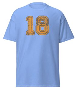 18th Birthday T-shirt Blue