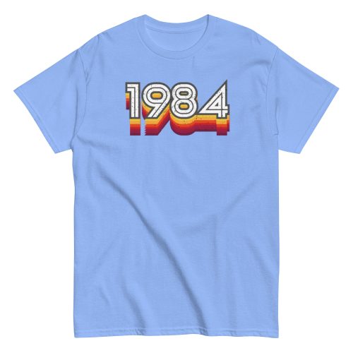 Retro 80’s Style 1984 T-shirt 40th Birthday T-shirt