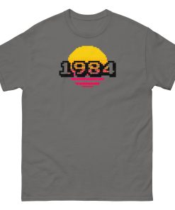 1984 Birthday T-shirt Retro Arcade Sunset