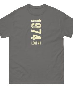 1974 Legend Birthday T-shirt for Born In 1974
