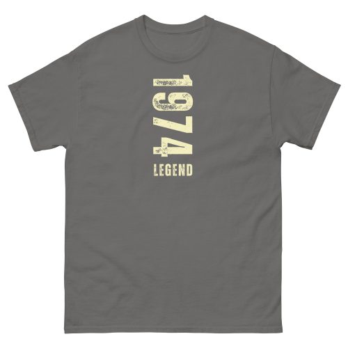 1974 Legend Birthday T-shirt for Born In 1974