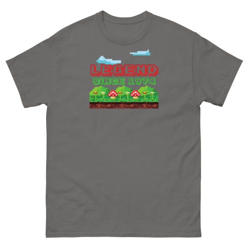Retro Video Gaming 1974 Birthday T-shirt Legend Since 1974