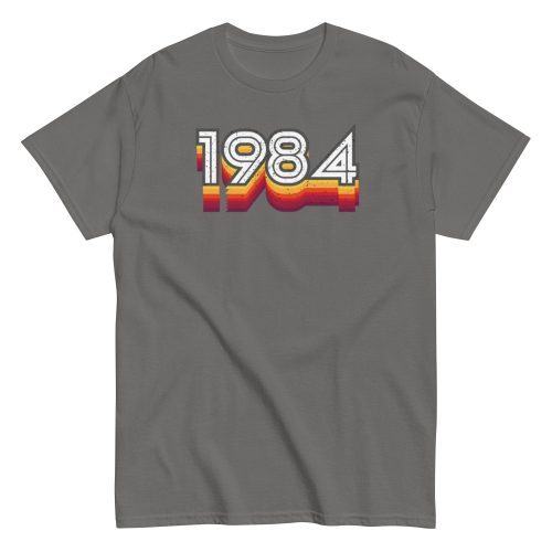 Retro 80’s Style 1984 T-shirt 40th Birthday T-shirt