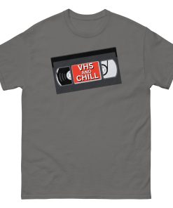 VHS And Chill T-shirt VHS Tape T-Shirt for Old Man