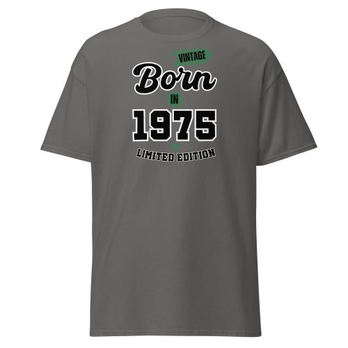 Born In 1975 T-shirt Vintage Limited Edition 75 Birthday T-shirt