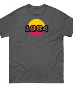 1984 Birthday T-shirt Retro Arcade Sunset