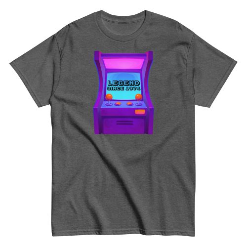 1974 Birthday T-shirt Legend Since 1974 Retro Arcade T-shirt