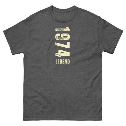 1974 Legend Birthday T-shirt for Born In 1974